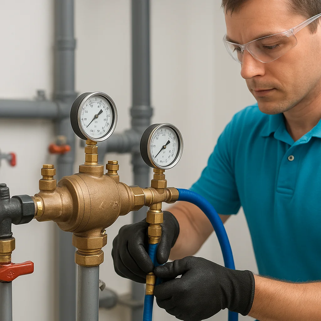 Plumbing Services backflow testing & prevention services - Englewood